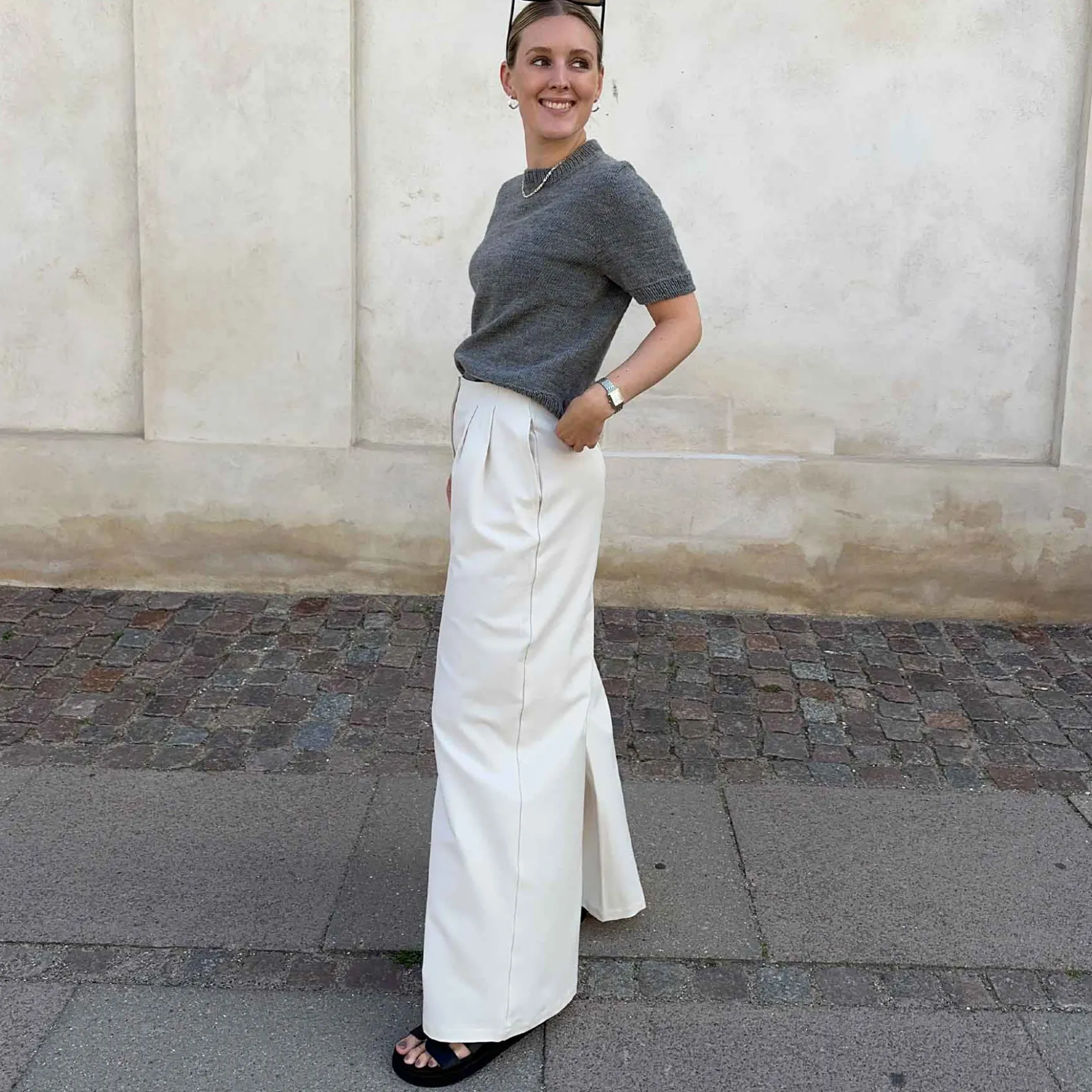 Vikaka hw pleated pants