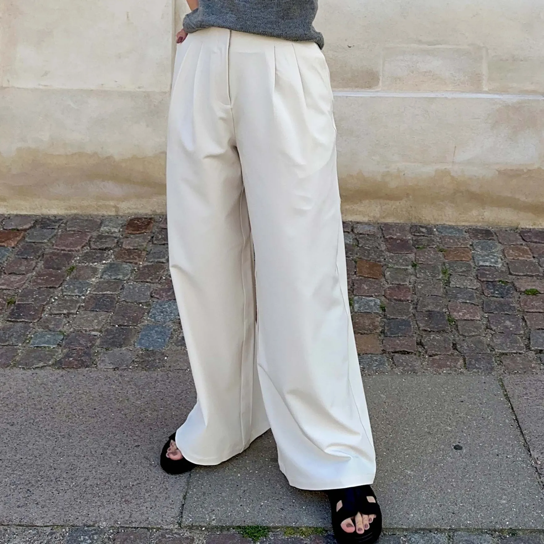 Vikaka hw pleated pants