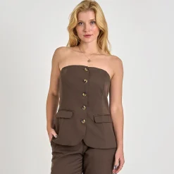 Vikami strapless vest