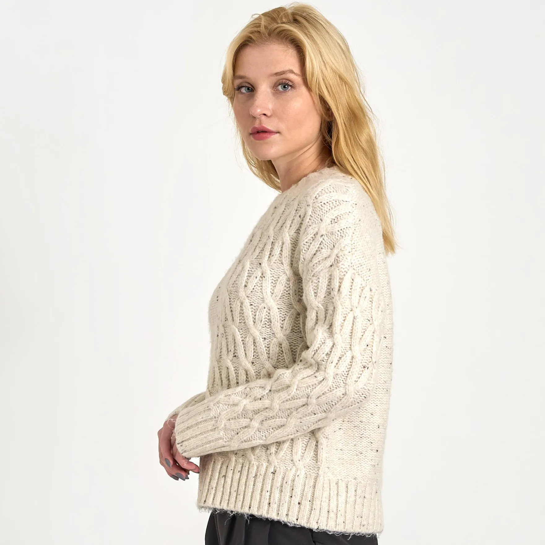 Viluvie o-neck l/s structure