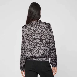Vinela printed bomber jacket