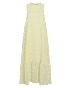 VIPALMA S/L O-NECK ANKLE DRESS