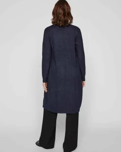 Viril long knit cardigan