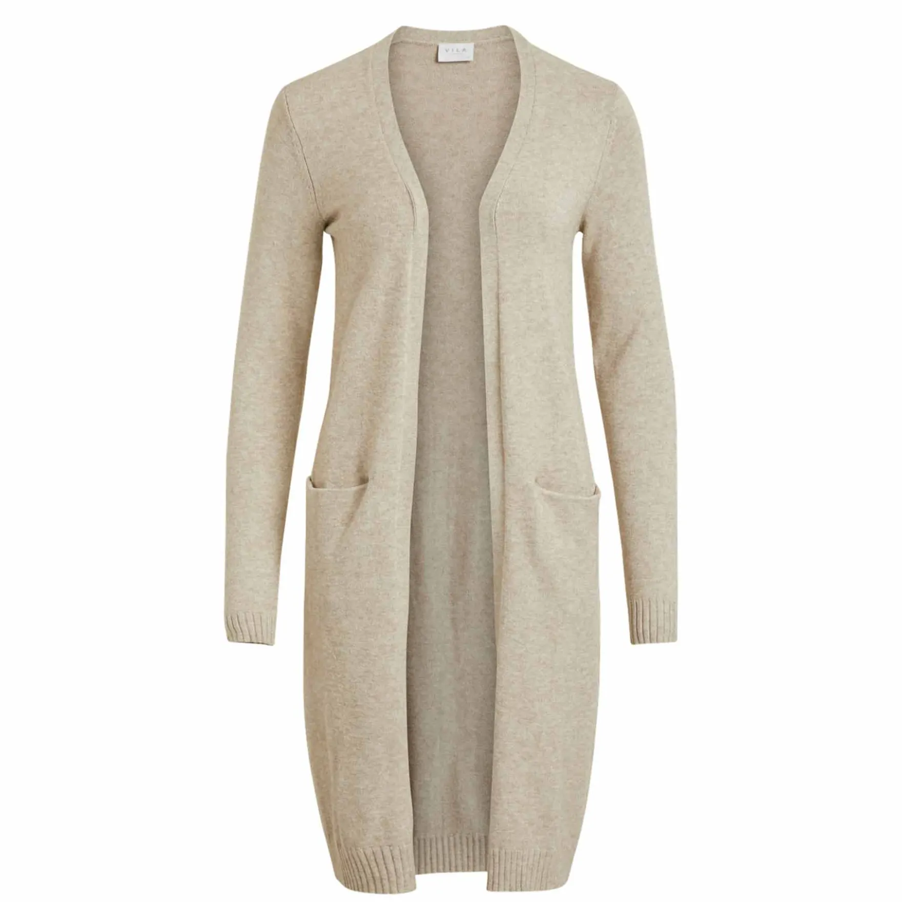 Viril long knit cardigan