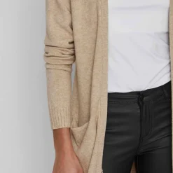 Viril long knit cardigan