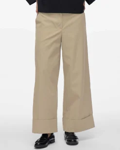 Visefrida 7/8 fold up pants