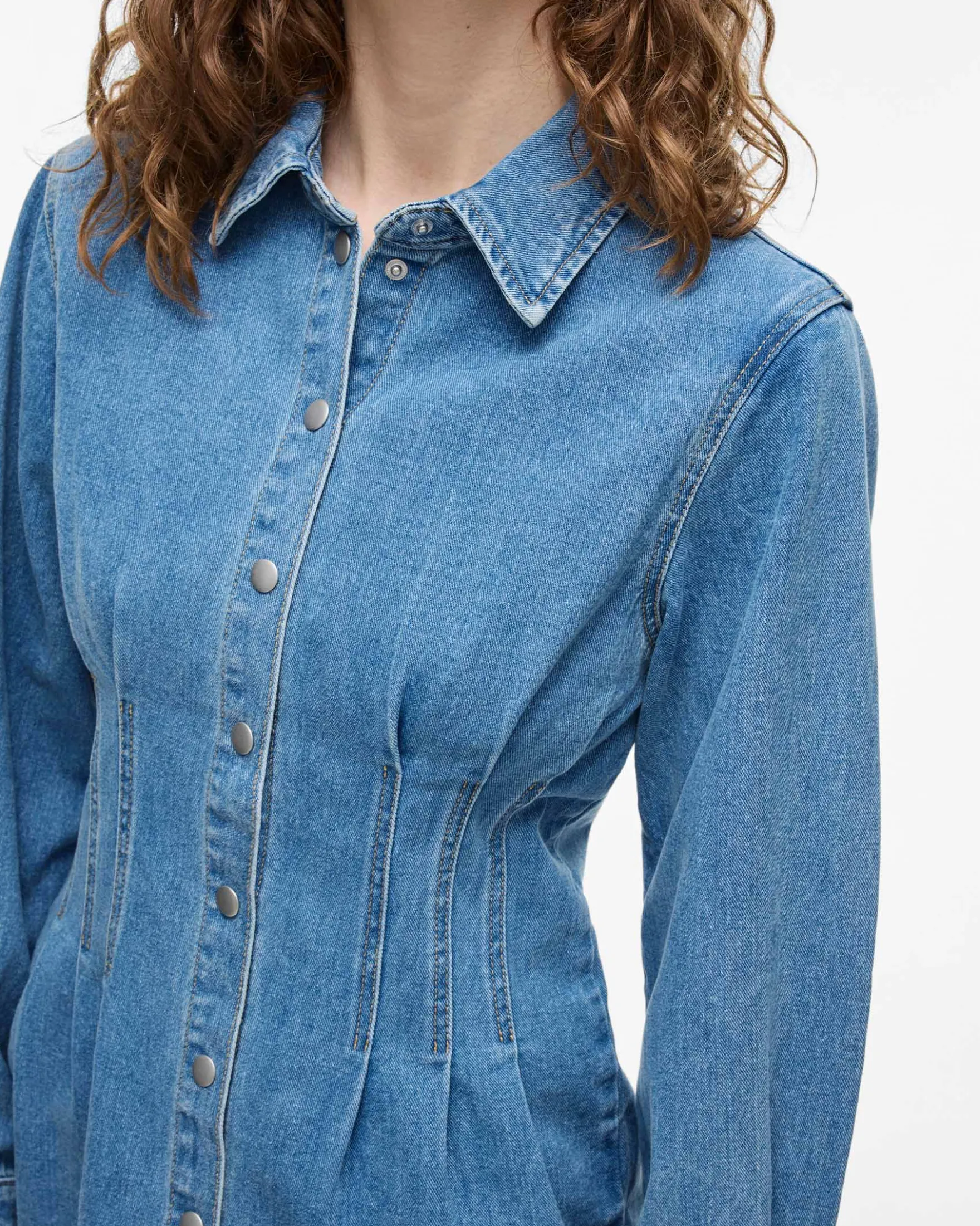 VISIKKA L/S DENIM SHIRT