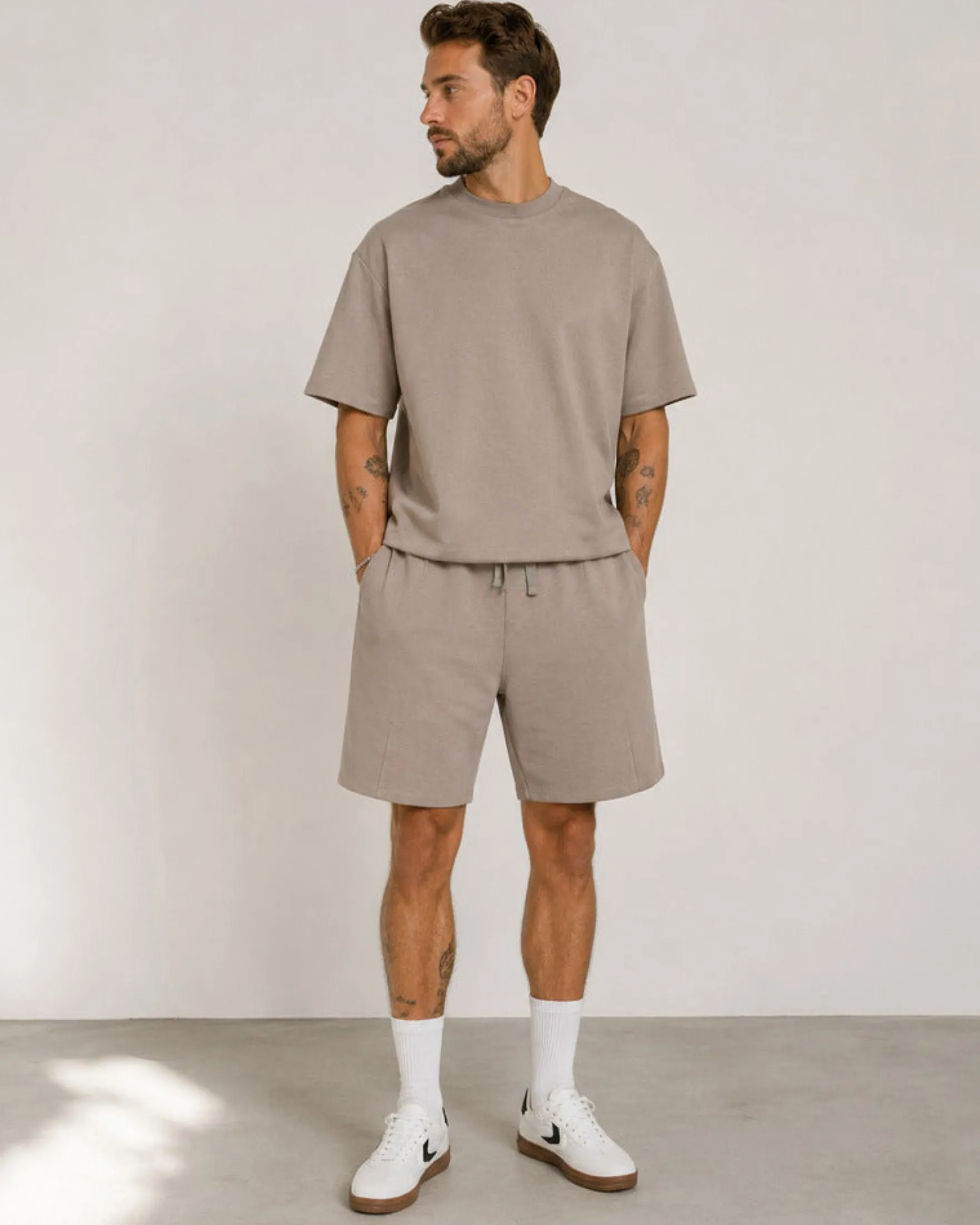 Washed Boxy Shorts