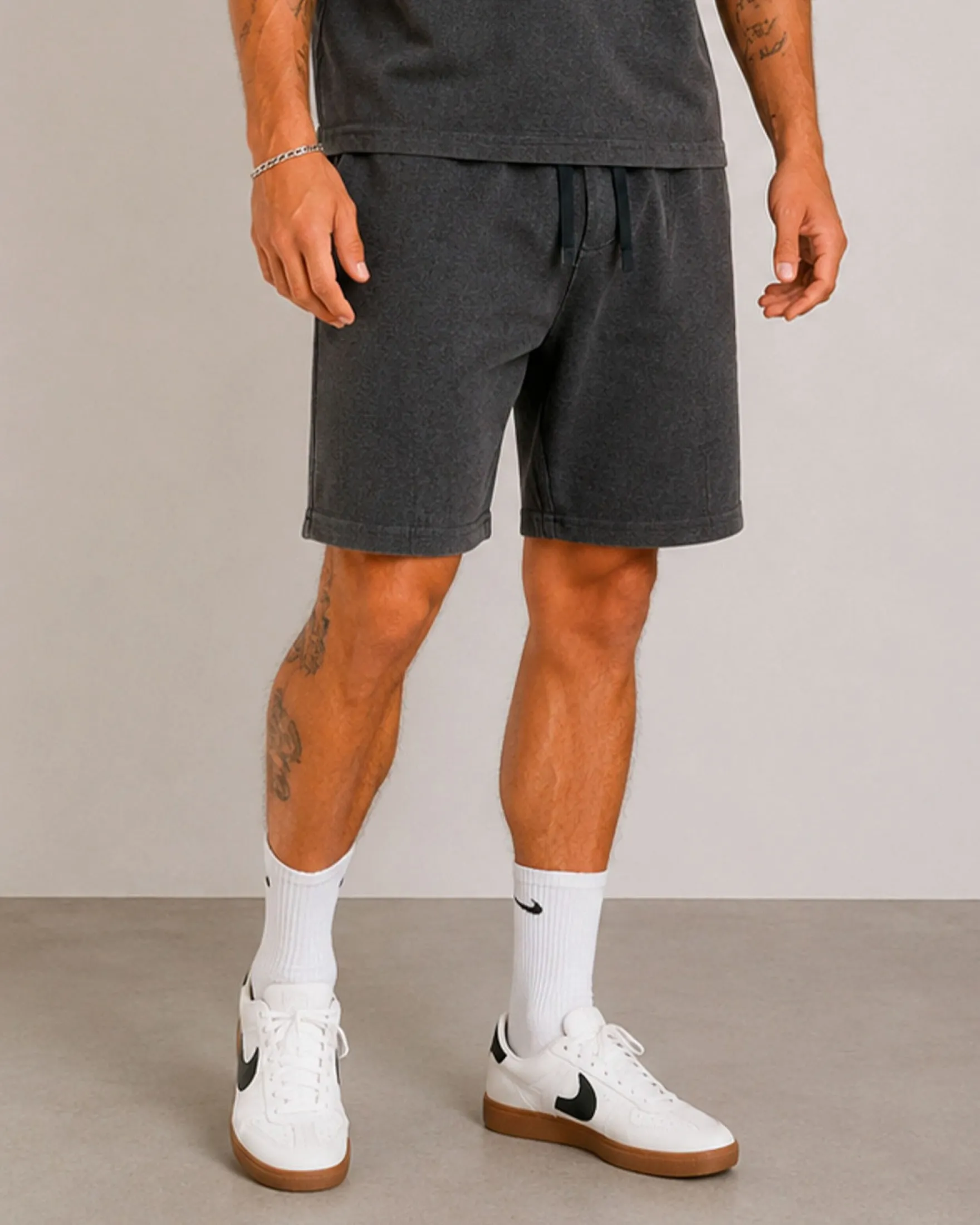 Washed Boxy Shorts