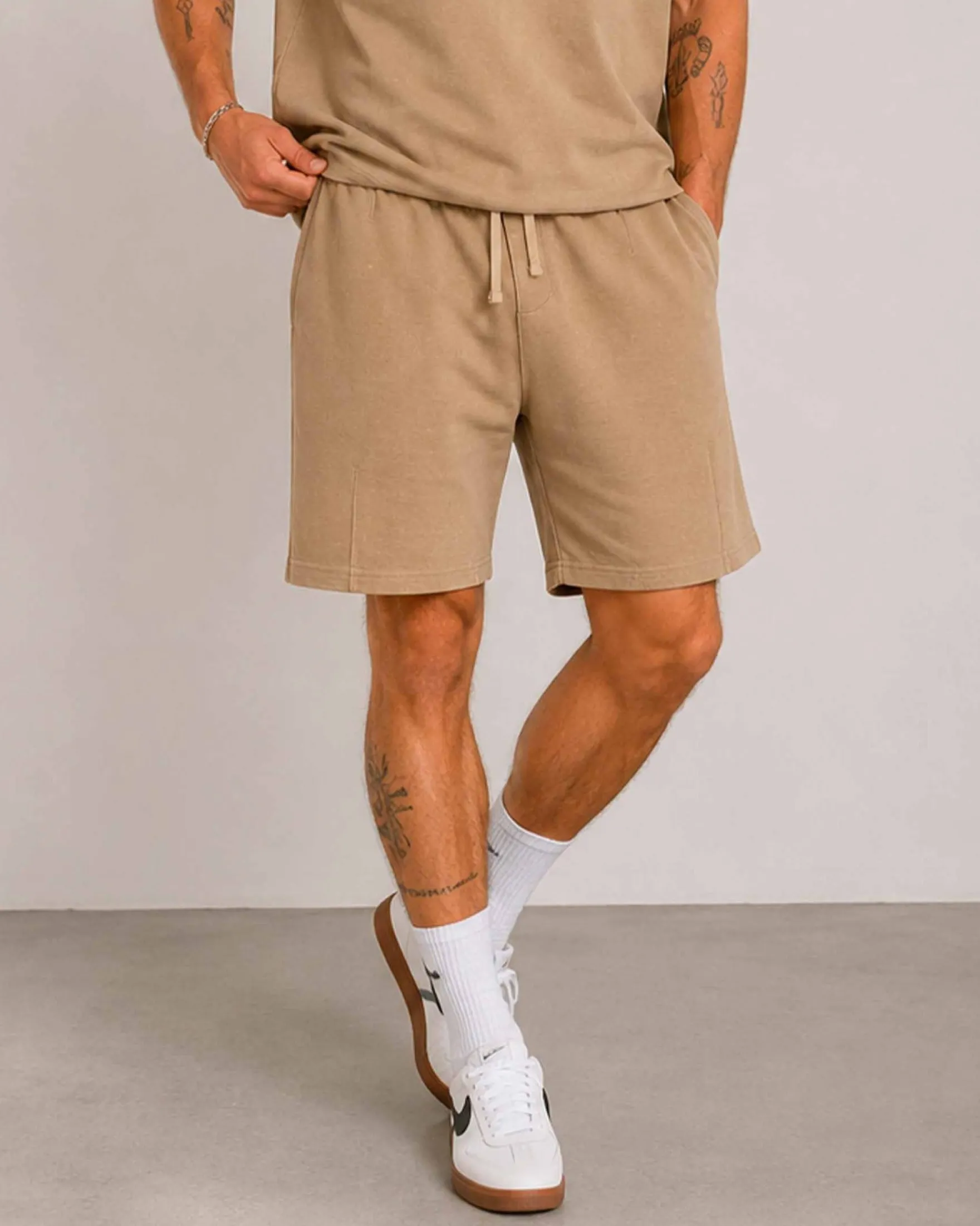 Washed Boxy Shorts