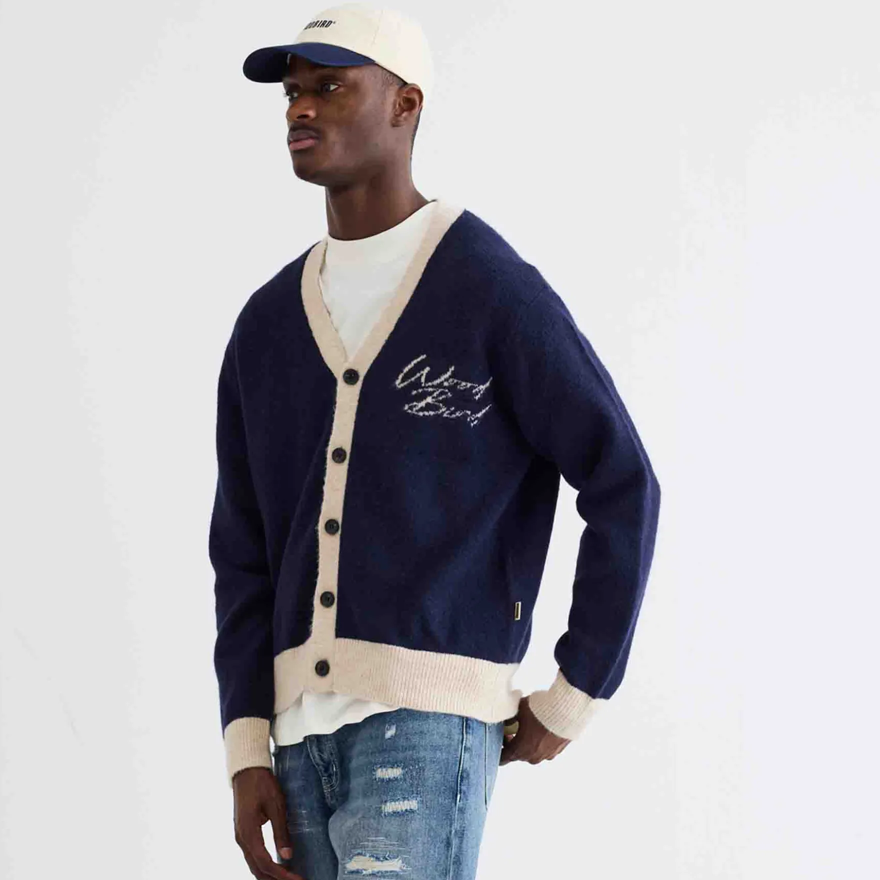 Wbkoon noodle cardigan