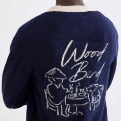 Wbkoon noodle cardigan