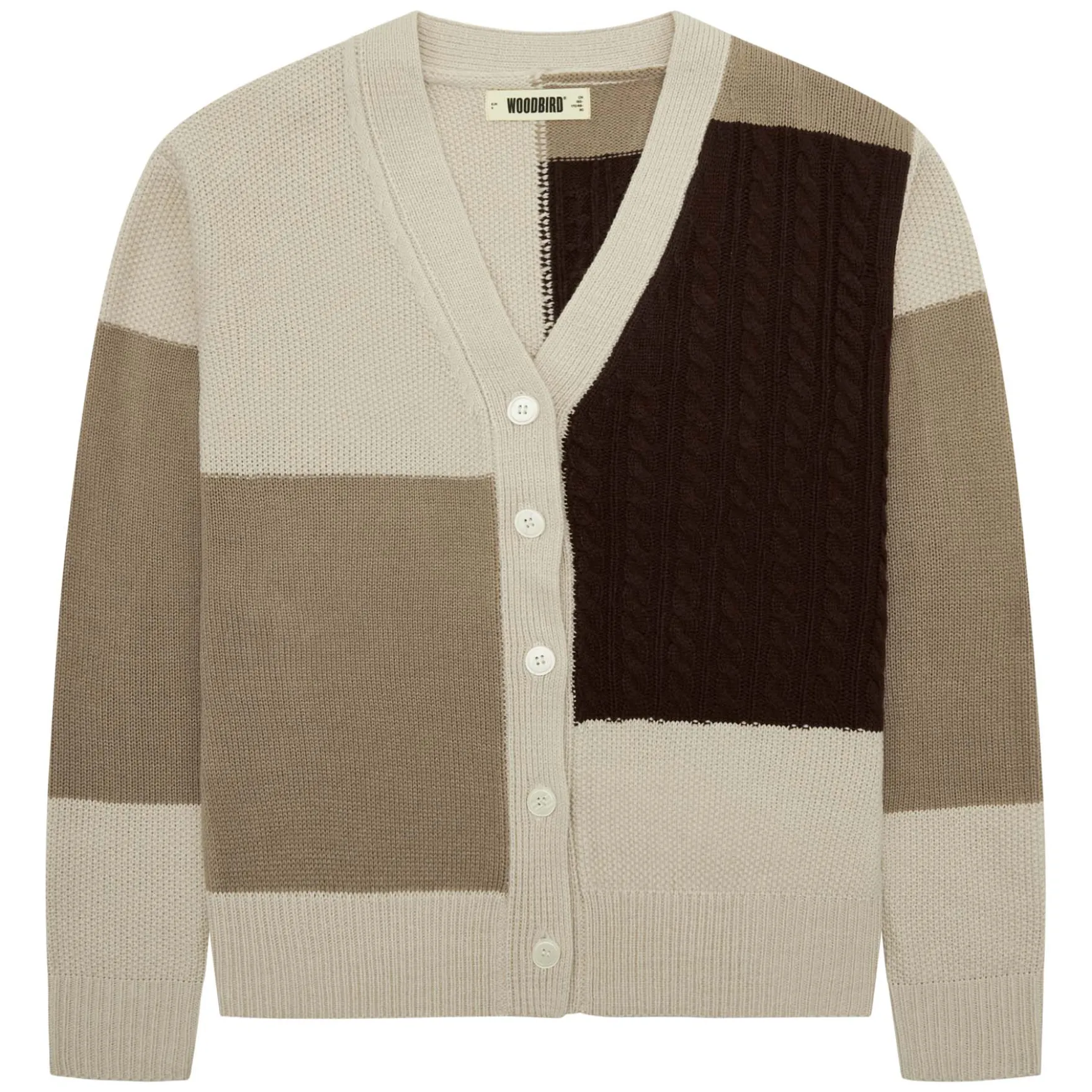 Wbkoon patch cardigan