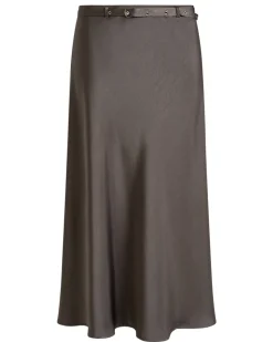 Wilja satin skirt