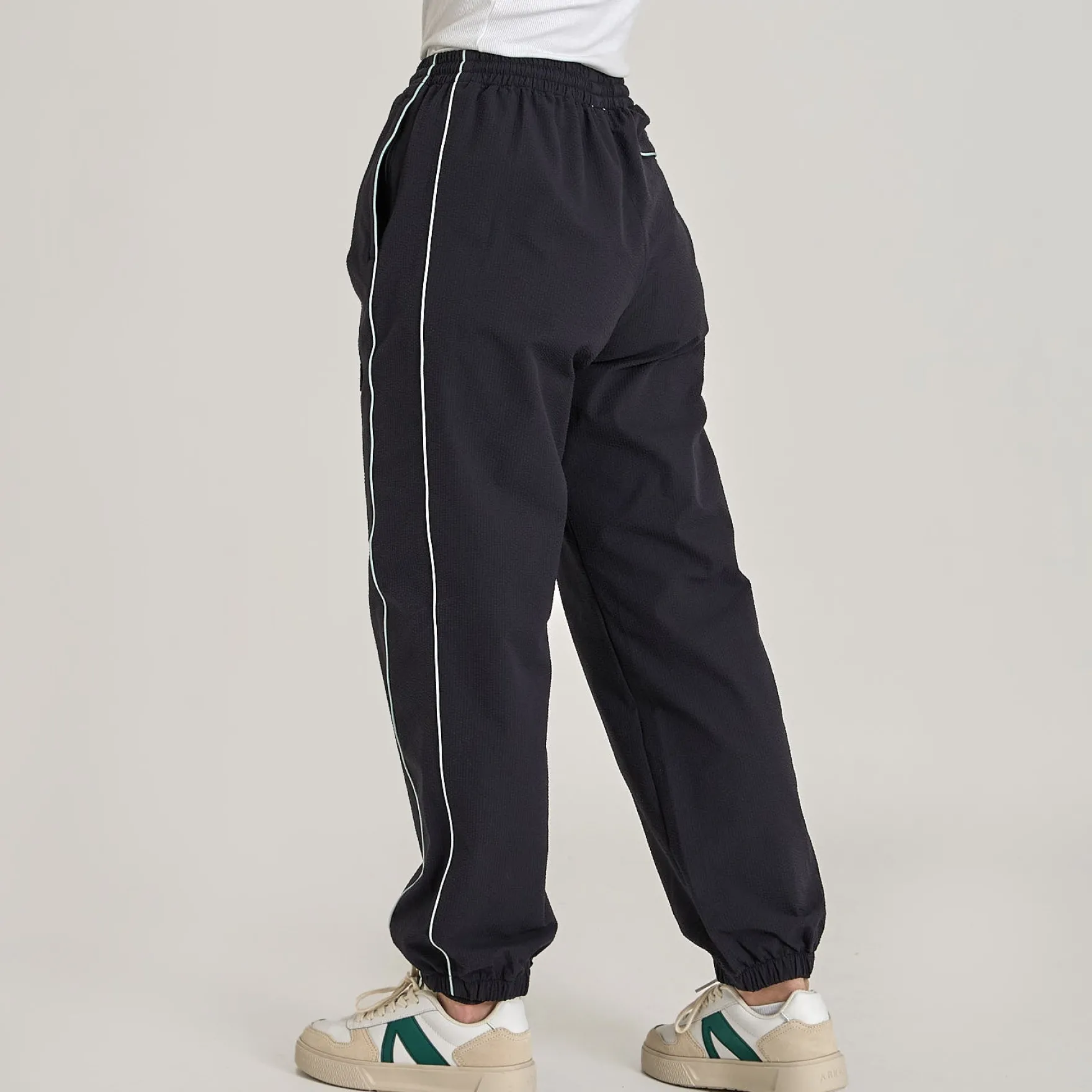 Wwabb crinkle track pants