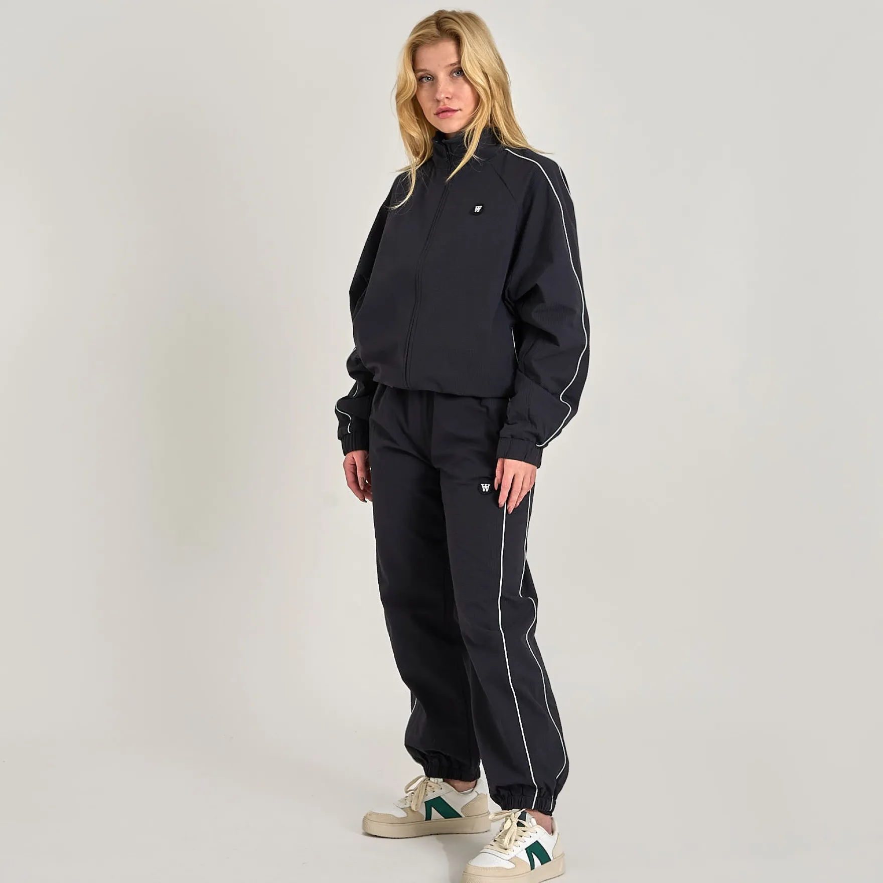 Wwabb crinkle track pants