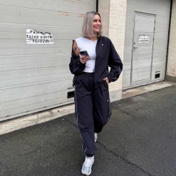 Wwabb crinkle track pants