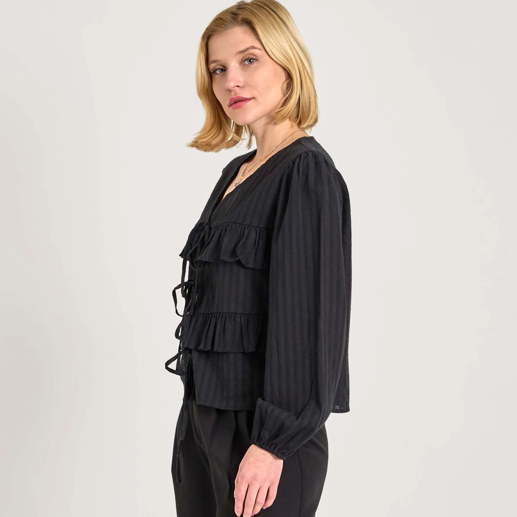 Zanna voile tie ls