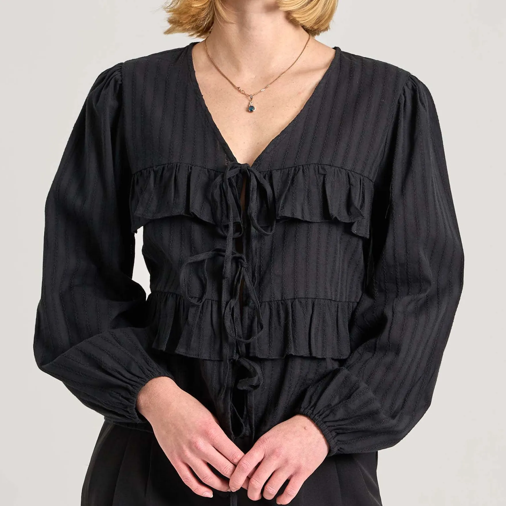 Zanna voile tie ls